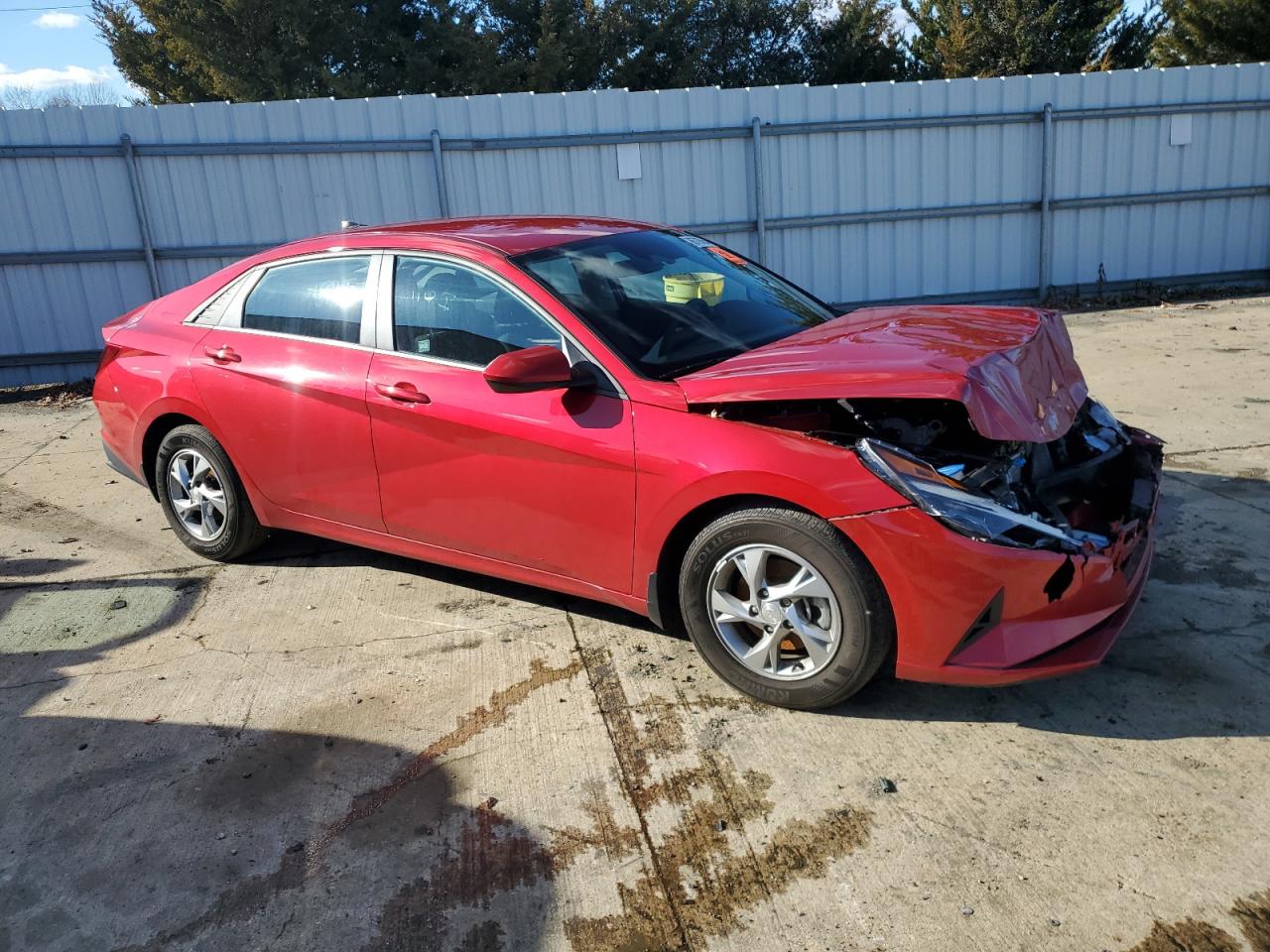 2022 HYUNDAI ELANTRA SE VIN:5NPLL4AG9NH061736