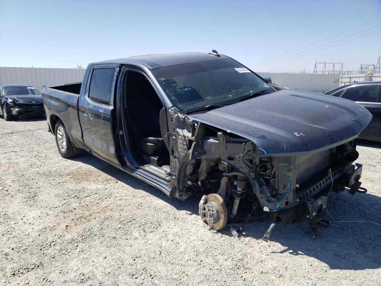 2022 CHEVROLET SILVERADO LTD K1500 RST VIN:1GCUYEED9NZ208884