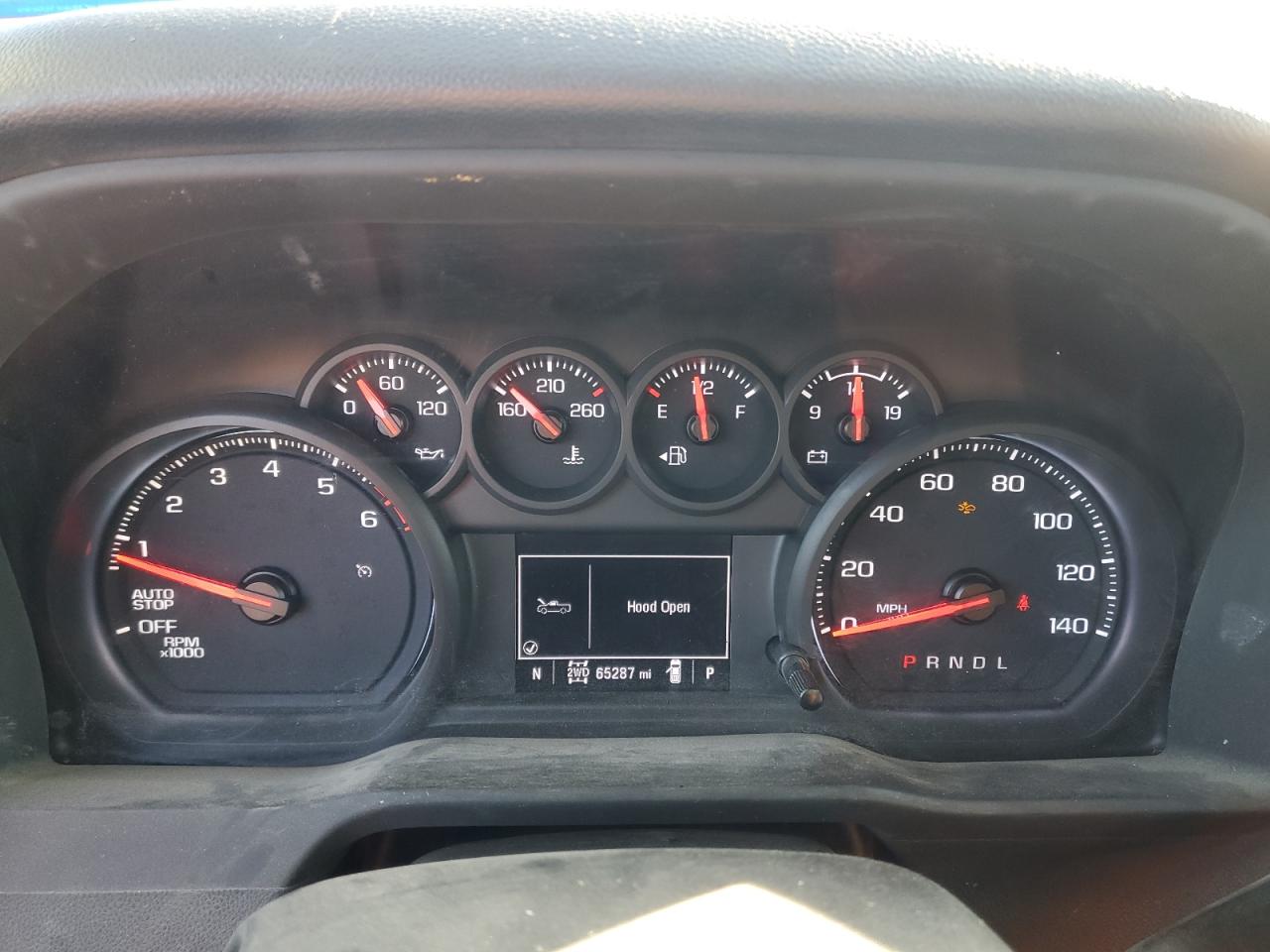 2022 CHEVROLET SILVERADO K1500 CUSTOM VIN:3GCPDBEK8NG638699