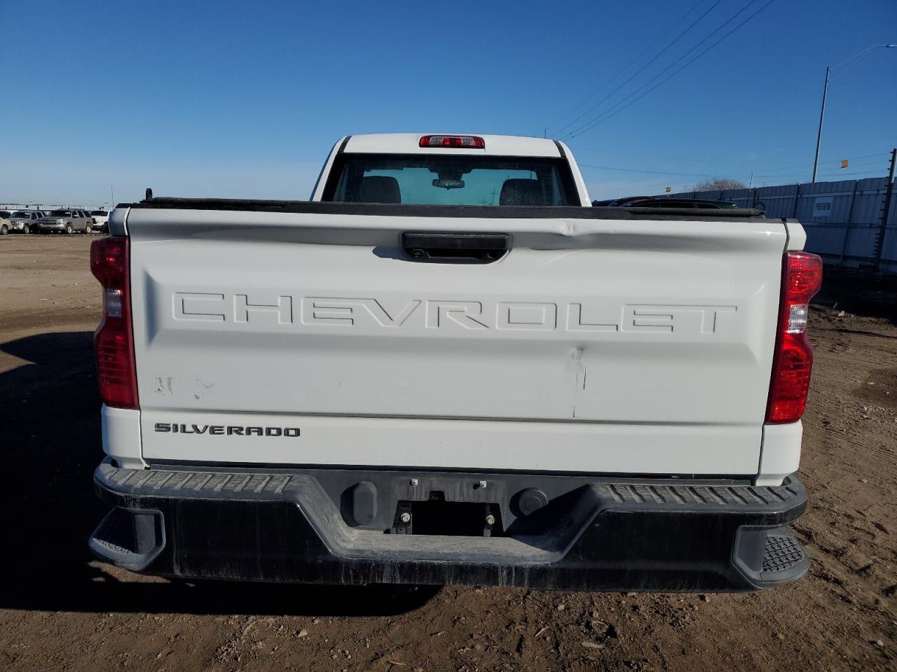 2022 CHEVROLET SILVERADO C1500 VIN:3GCNAAEK7NG549636