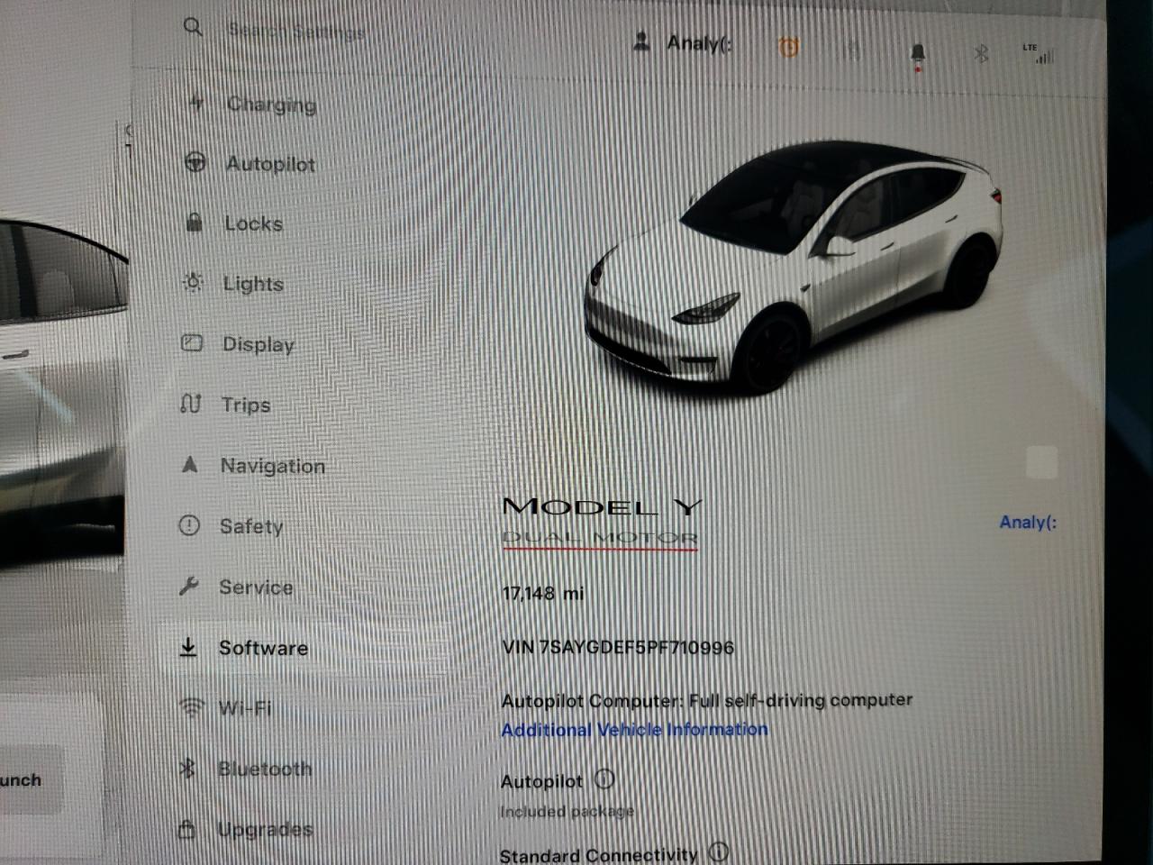 2023 TESLA MODEL Y  VIN:7SAYGDEF5PF710996