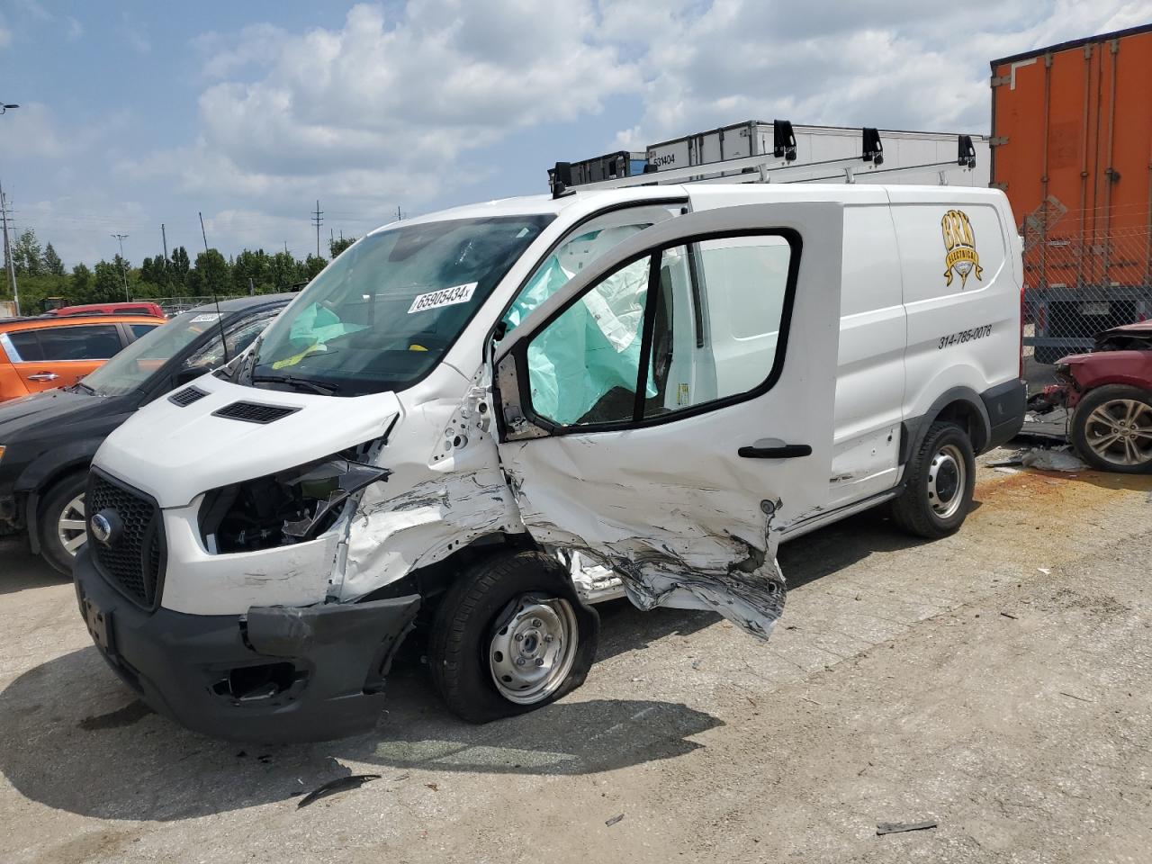 2023 FORD TRANSIT T-350 VIN:1FTBW1YG7PKB17216