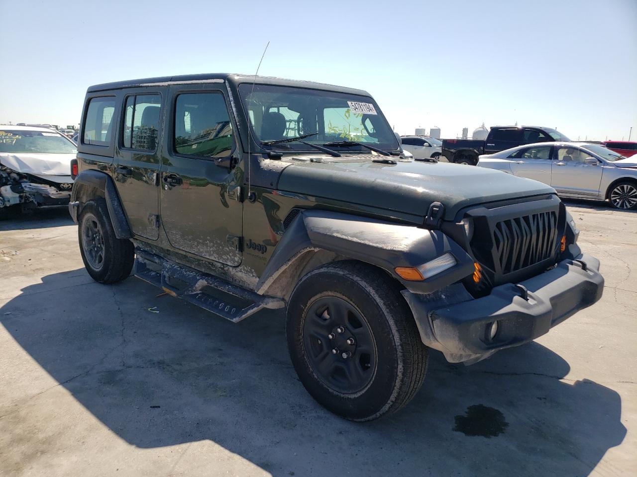 2022 JEEP WRANGLER UNLIMITED SPORT VIN:WP0AA2A8XNS255297