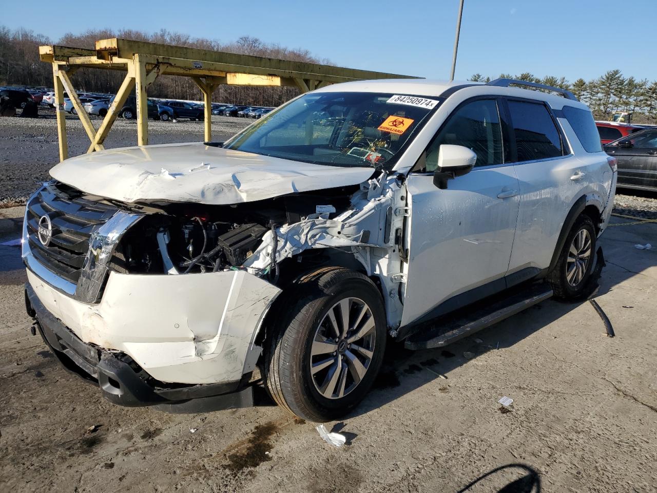 2022 NISSAN PATHFINDER SL VIN:5N1DR3CC4NC262832