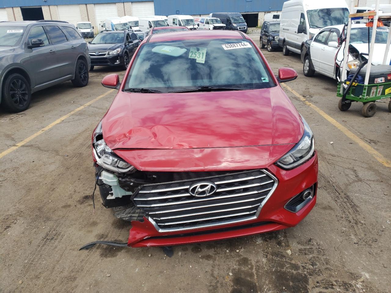 2022 HYUNDAI ACCENT SE VIN:3KPC24A69NE156845