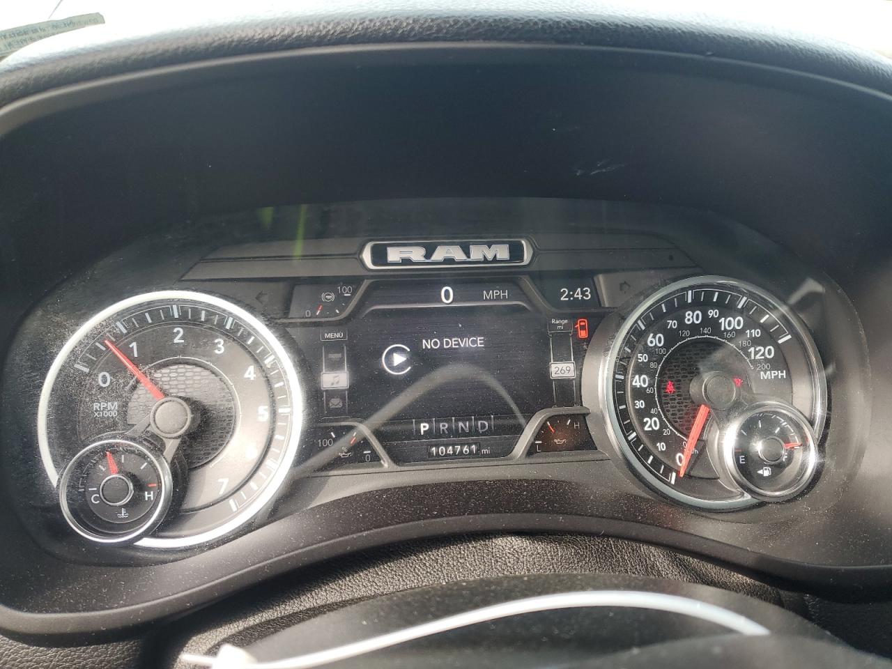 2022 RAM 2500 BIG HORN/LONE STAR VIN:3C6UR5JJ6NG115434