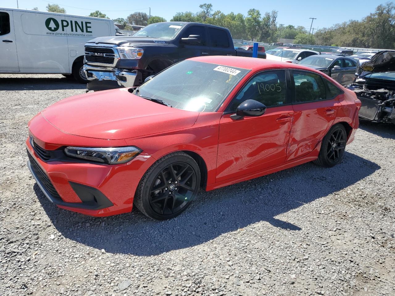 2023 HONDA CIVIC SPORT VIN:2HGFE2F53PH549208