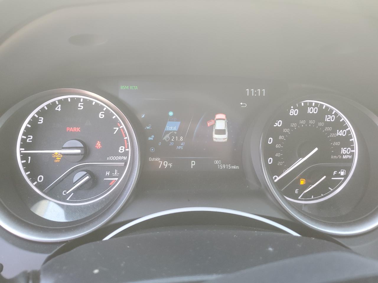 2023 TOYOTA CAMRY SE NIGHT SHADE VIN:4T1G11BK1PU082562