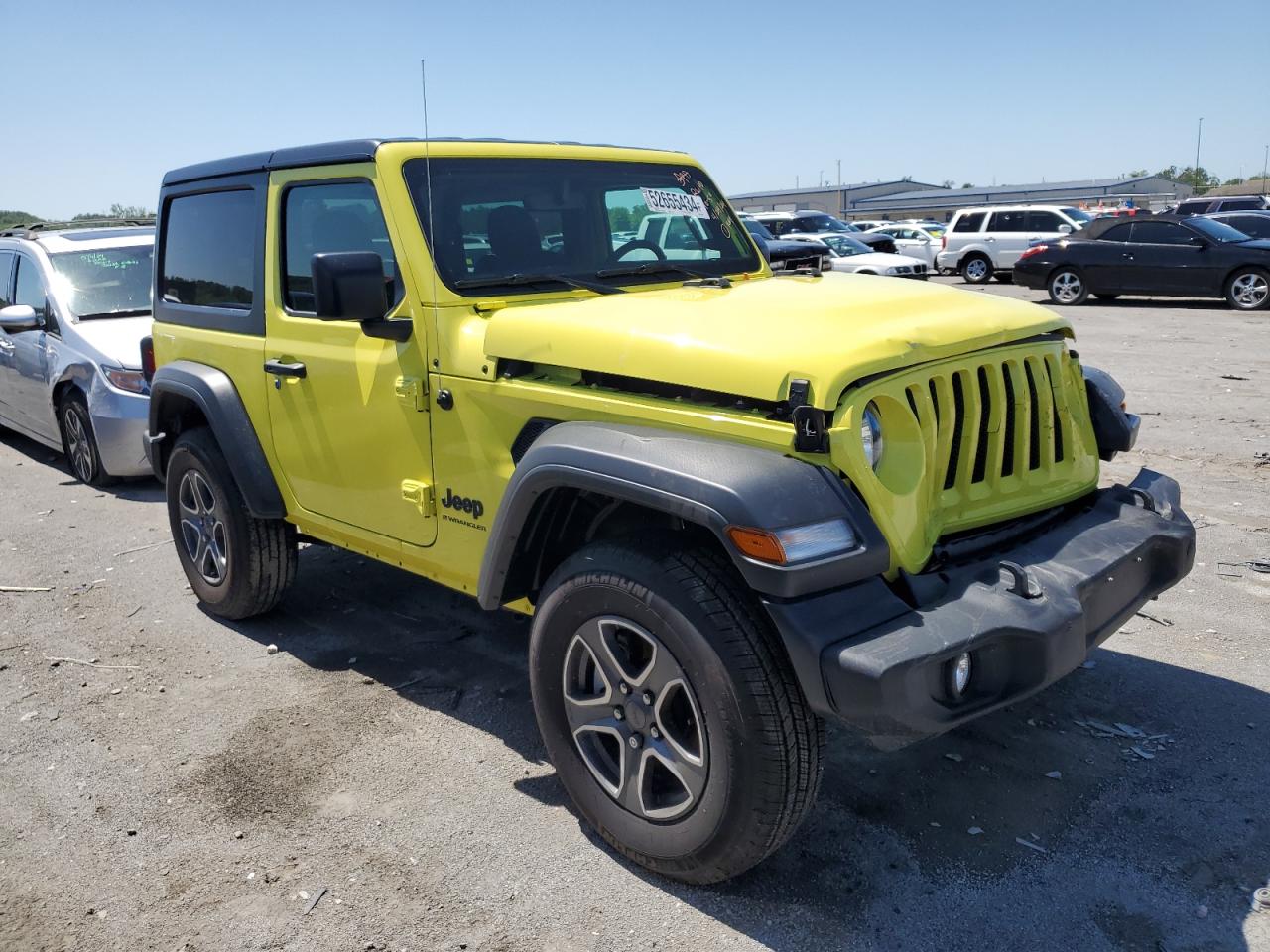 2023 JEEP WRANGLER SPORT VIN:1C4HJXAG6PW549911