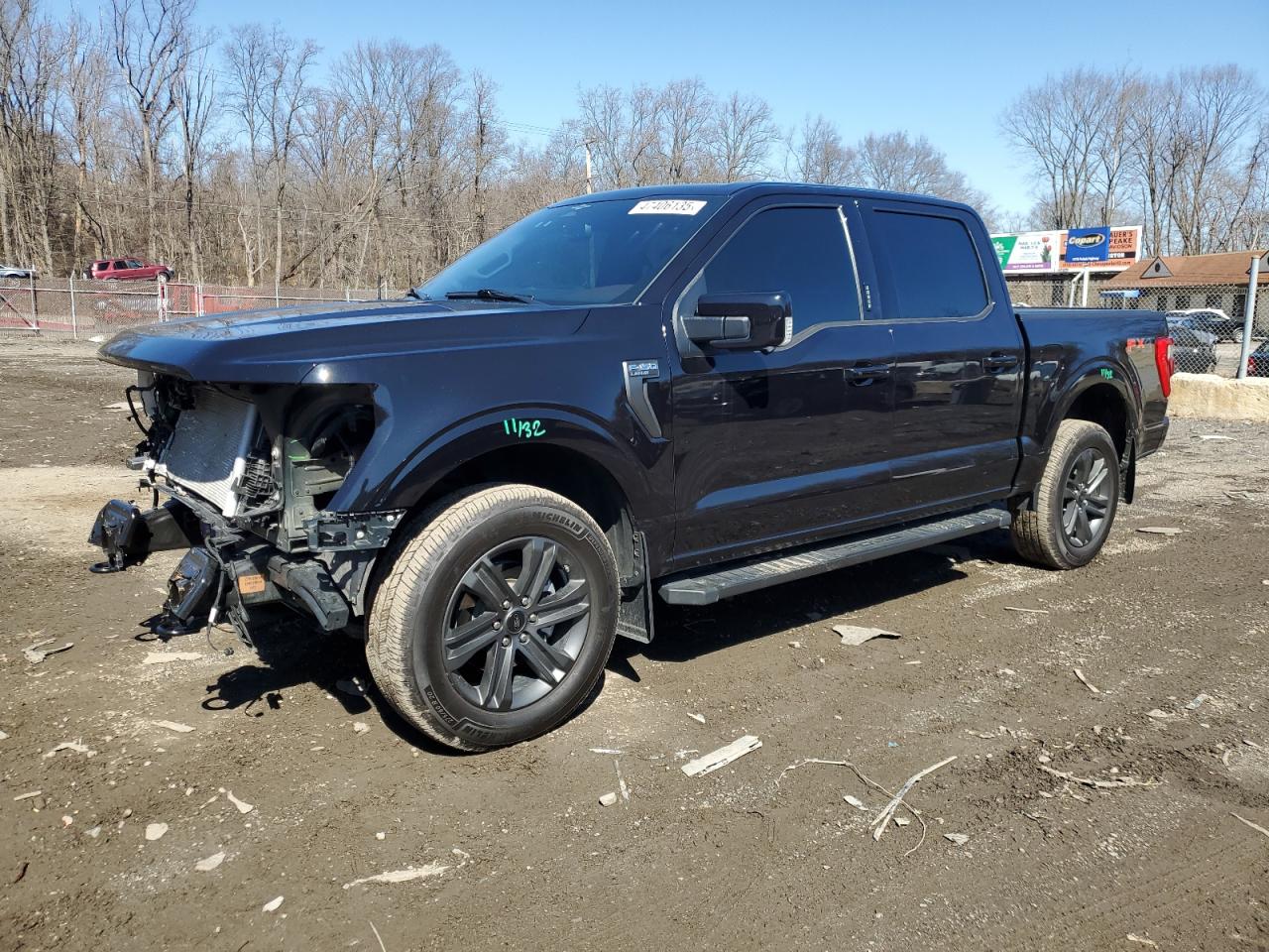 2023 FORD F150 SUPERCREW VIN:1FTFW1E88PKE75844