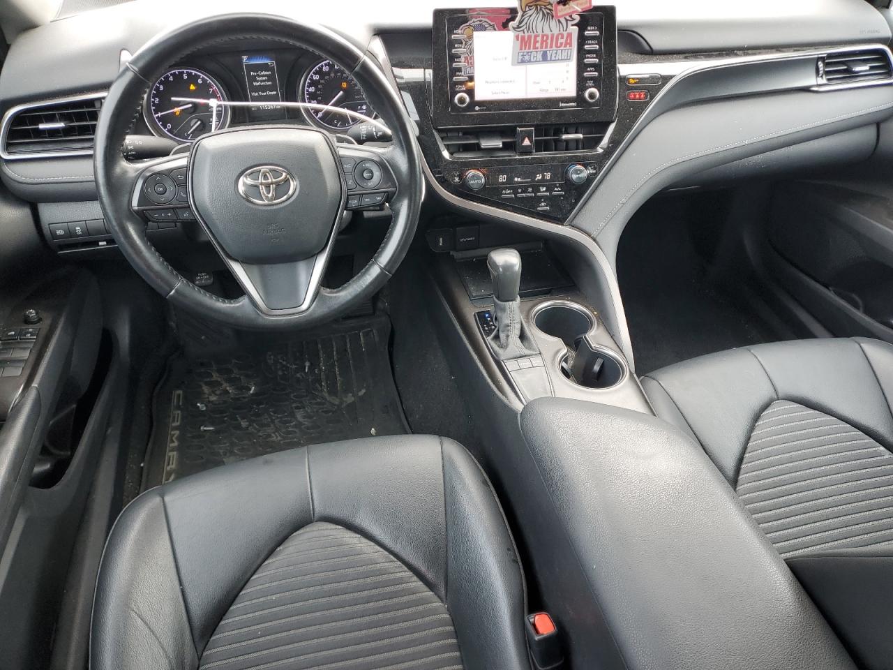 2022 TOYOTA CAMRY SE VIN:4T1G11AK3NU012494