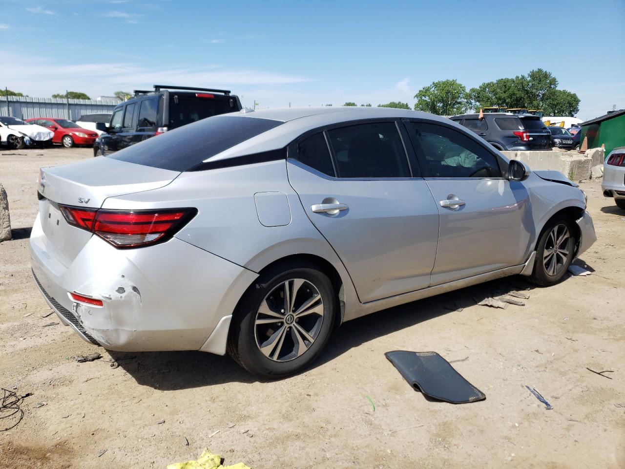 2022 NISSAN SENTRA SV VIN:3N1AB8CV8NY234309