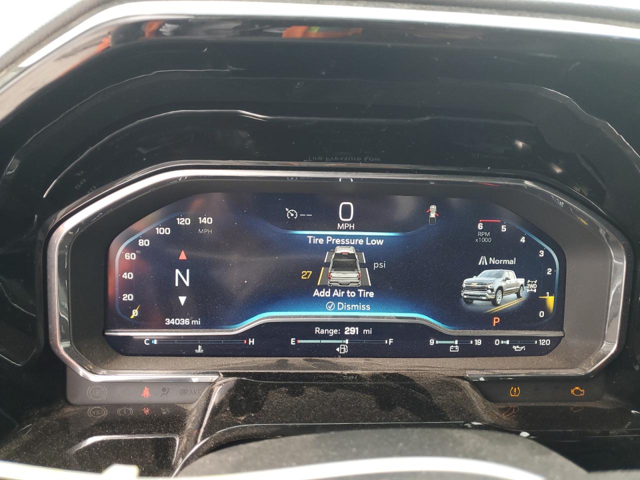 2023 CHEVROLET SILVERADO K1500 LTZ VIN:3GCUDGE84PG192610