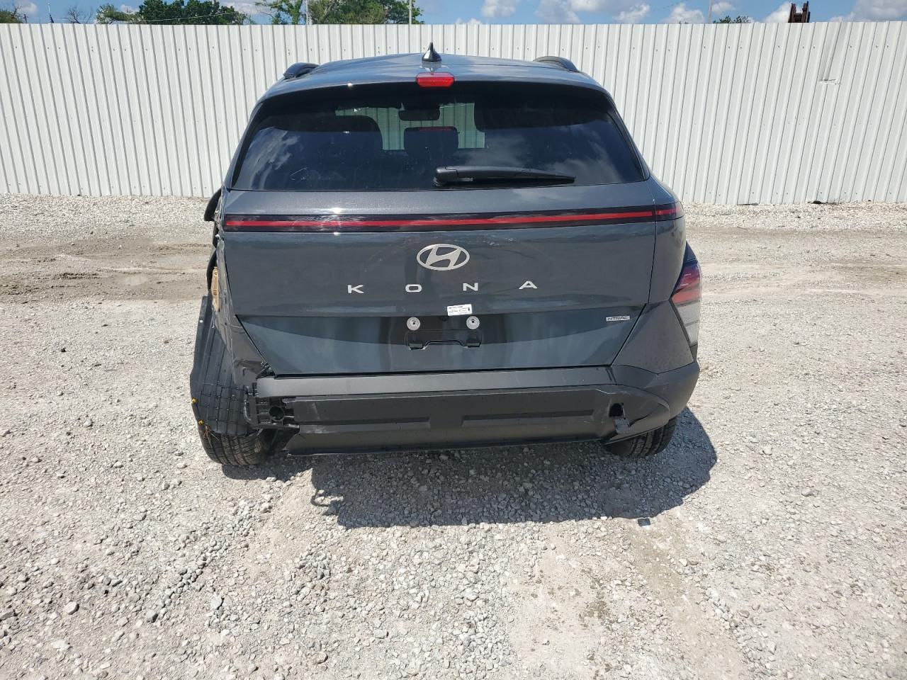 2024 HYUNDAI KONA SEL VIN:KM8HBCAB6RU077911