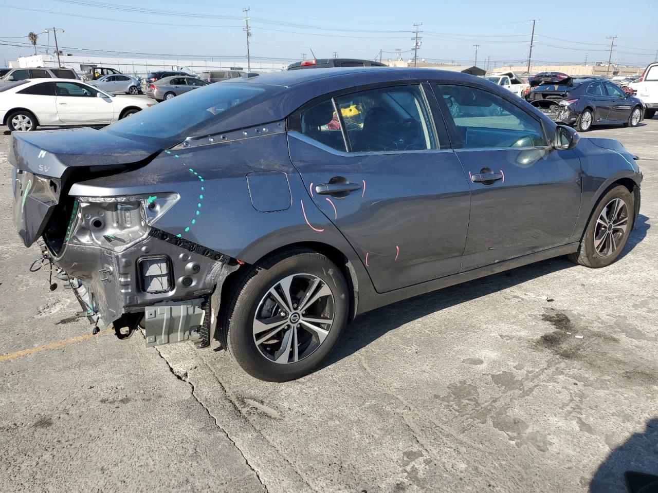 2023 NISSAN SENTRA SV VIN:3N1AB8CV0PY224795