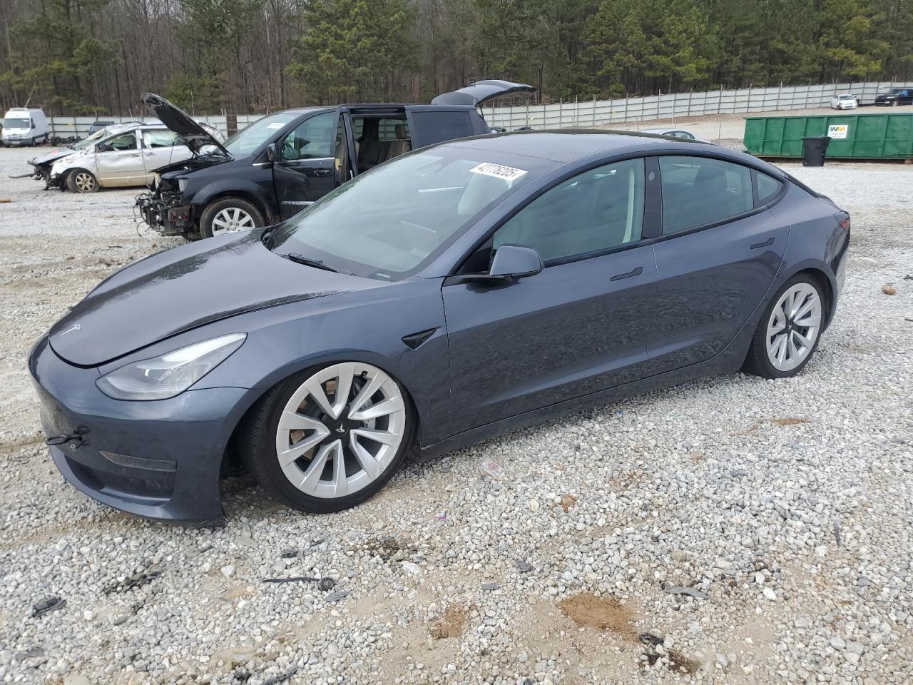 2022 TESLA MODEL 3  VIN:5YJ3E1EA1NF369349