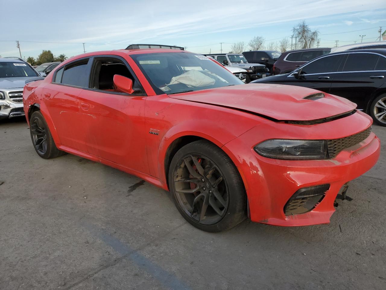2022 DODGE CHARGER SCAT PACK VIN:2C3CDXGJ0NH210467