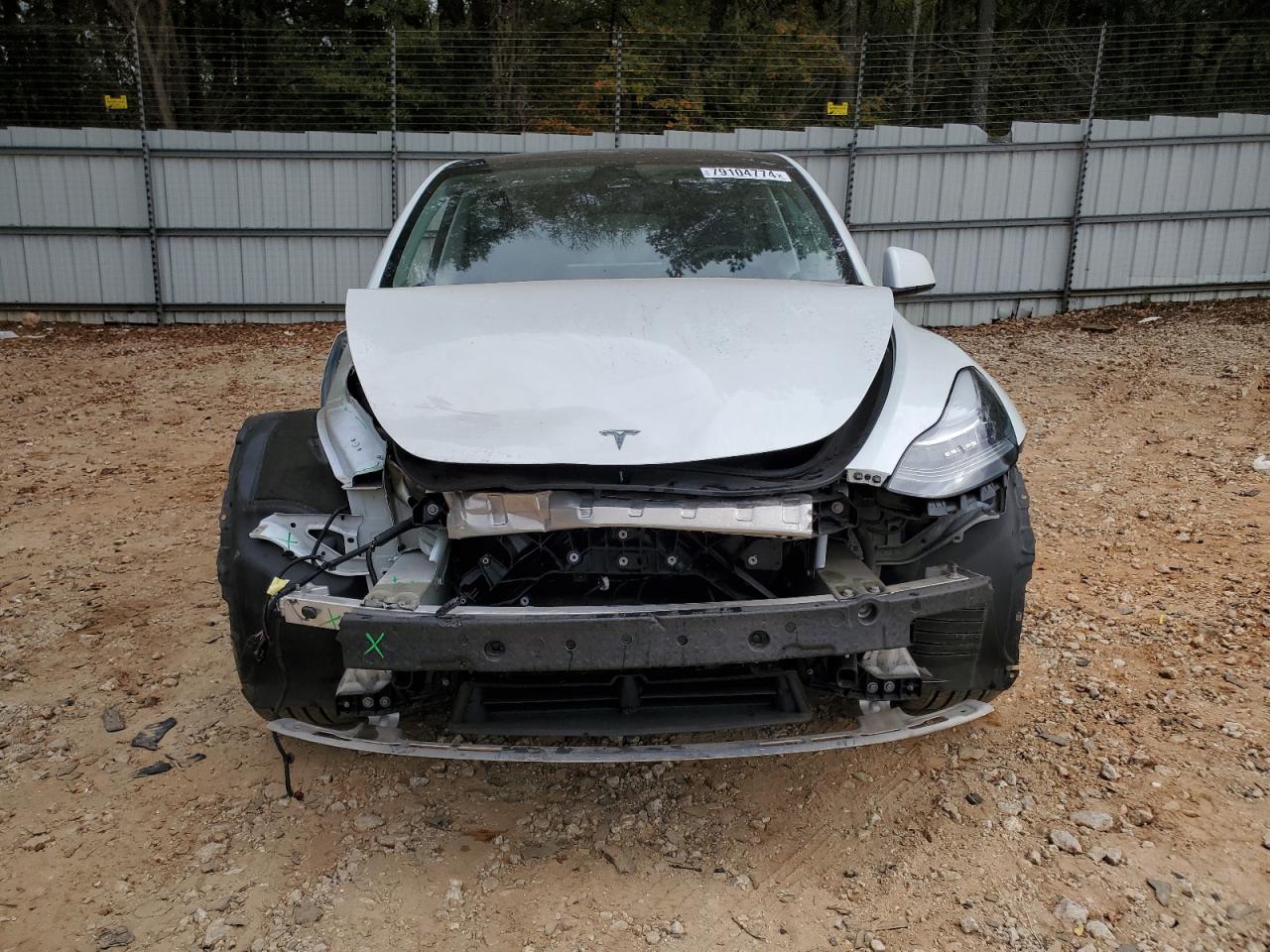 2022 TESLA MODEL Y  VIN:7SAYGDEE8NF316106