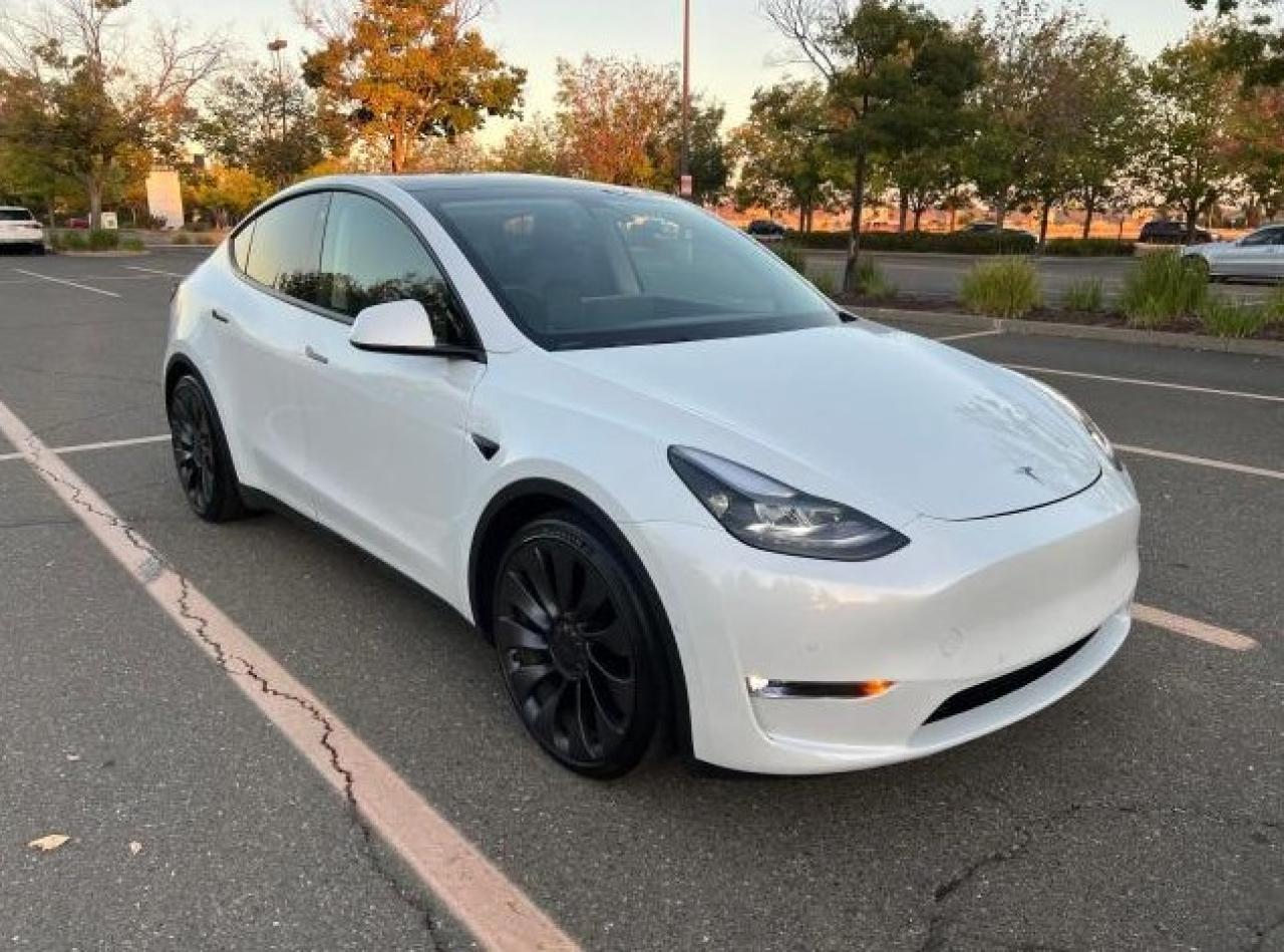 2022 TESLA MODEL Y  VIN:7SAYGDEF6NF343071