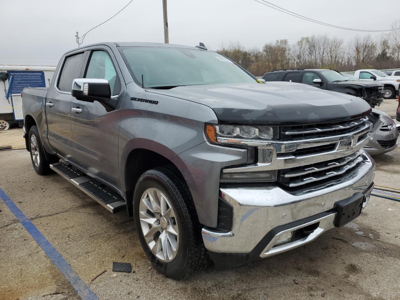 2022 CHEVROLET SILVERADO LTD K1500 LTZ VIN:3GCUYGED1NG138194