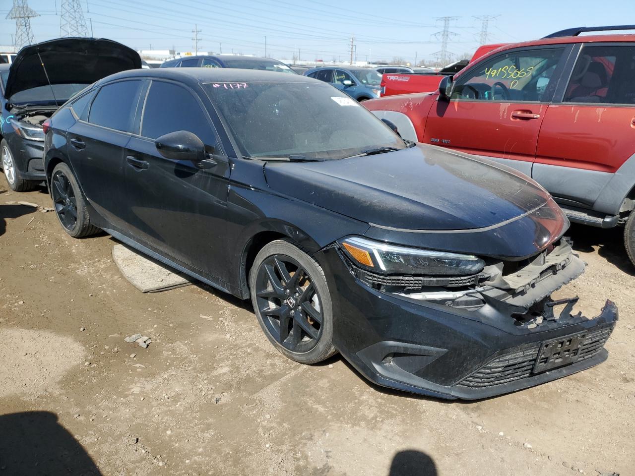 2022 HONDA CIVIC SPORT VIN:19XFL2H8XNE025073