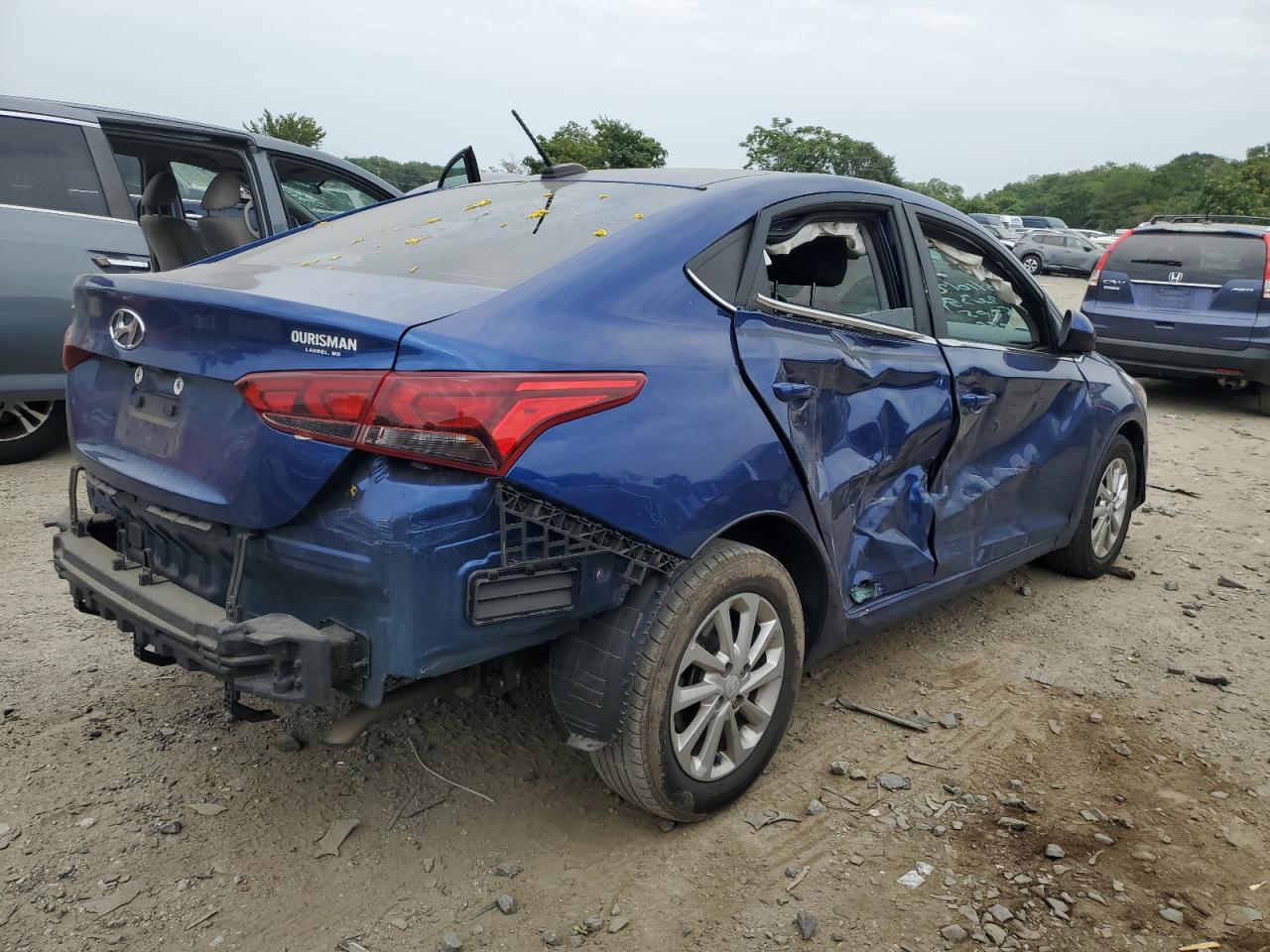 2022 HYUNDAI ACCENT SE VIN:3KPC24A62NE175205