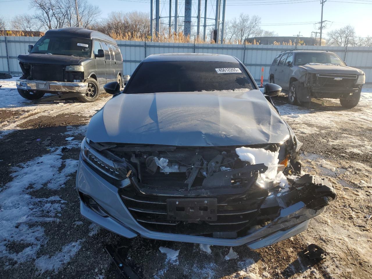 2022 HONDA ACCORD HYBRID SPORT VIN:1HGCV3F23NA013921