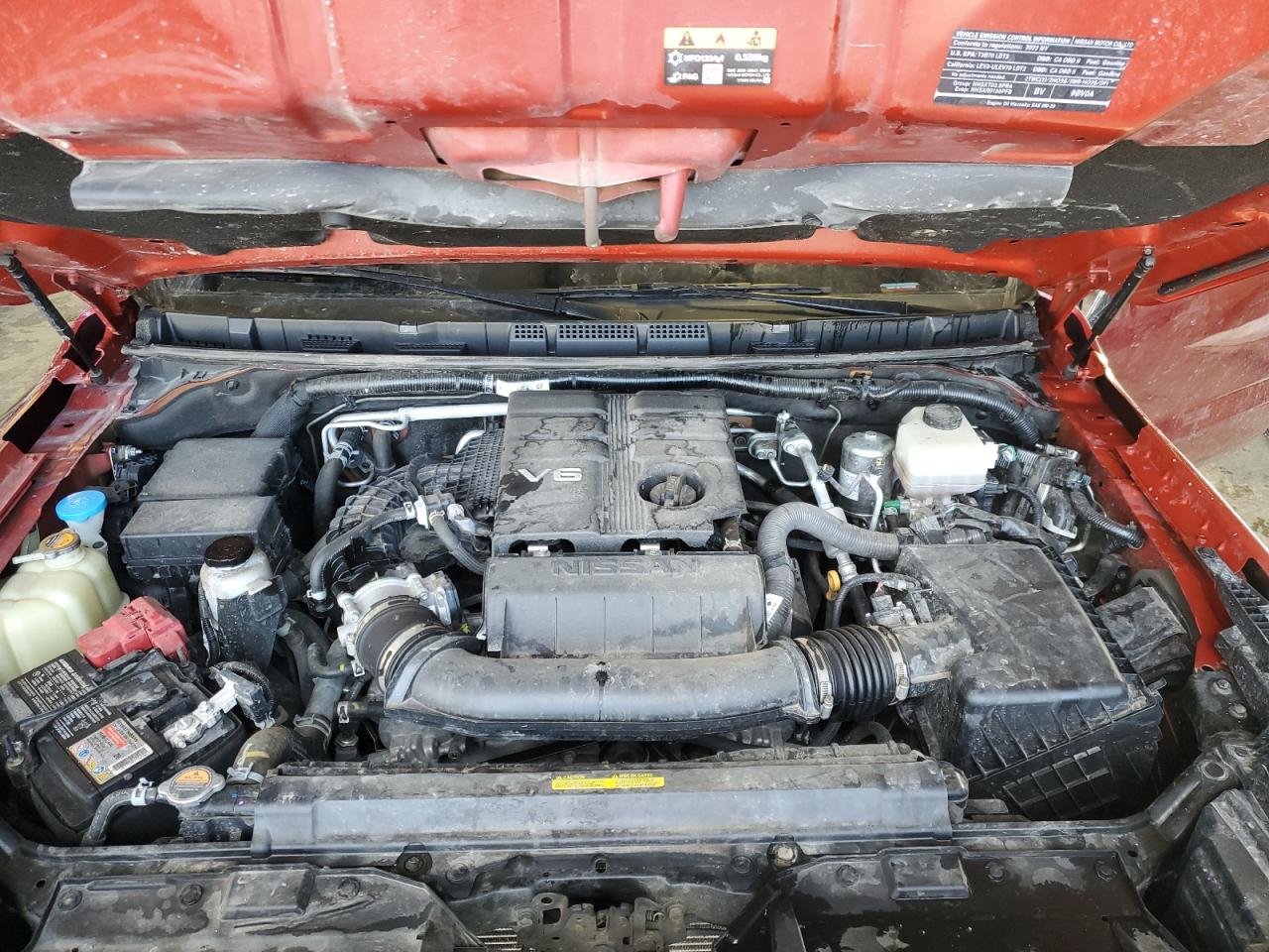 2022 NISSAN FRONTIER S VIN:1N6ED1EK1NN695302