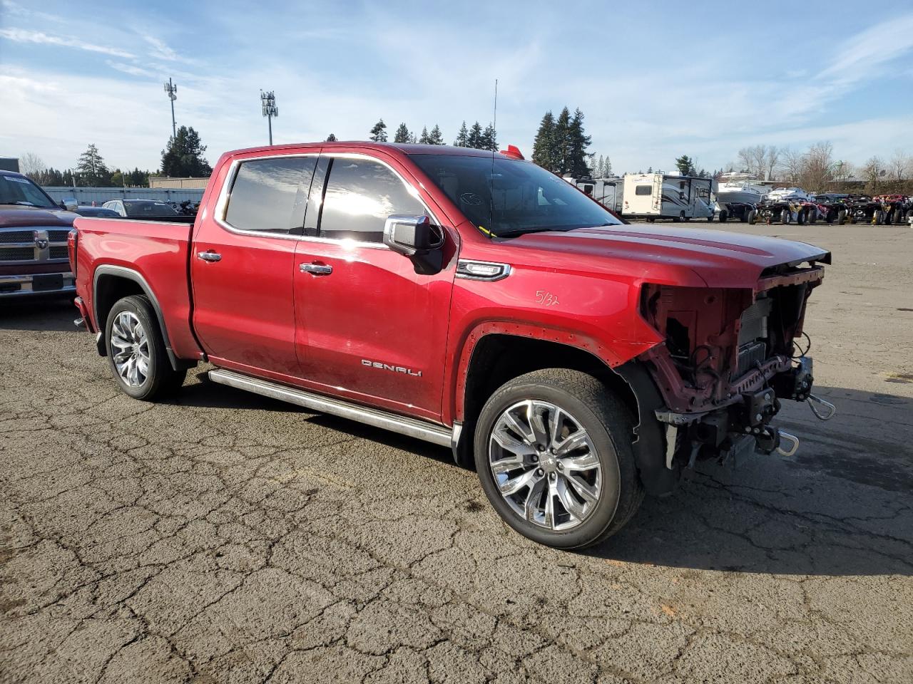 2023 GMC SIERRA K1500 DENALI VIN:3GTUUGE84PG126719