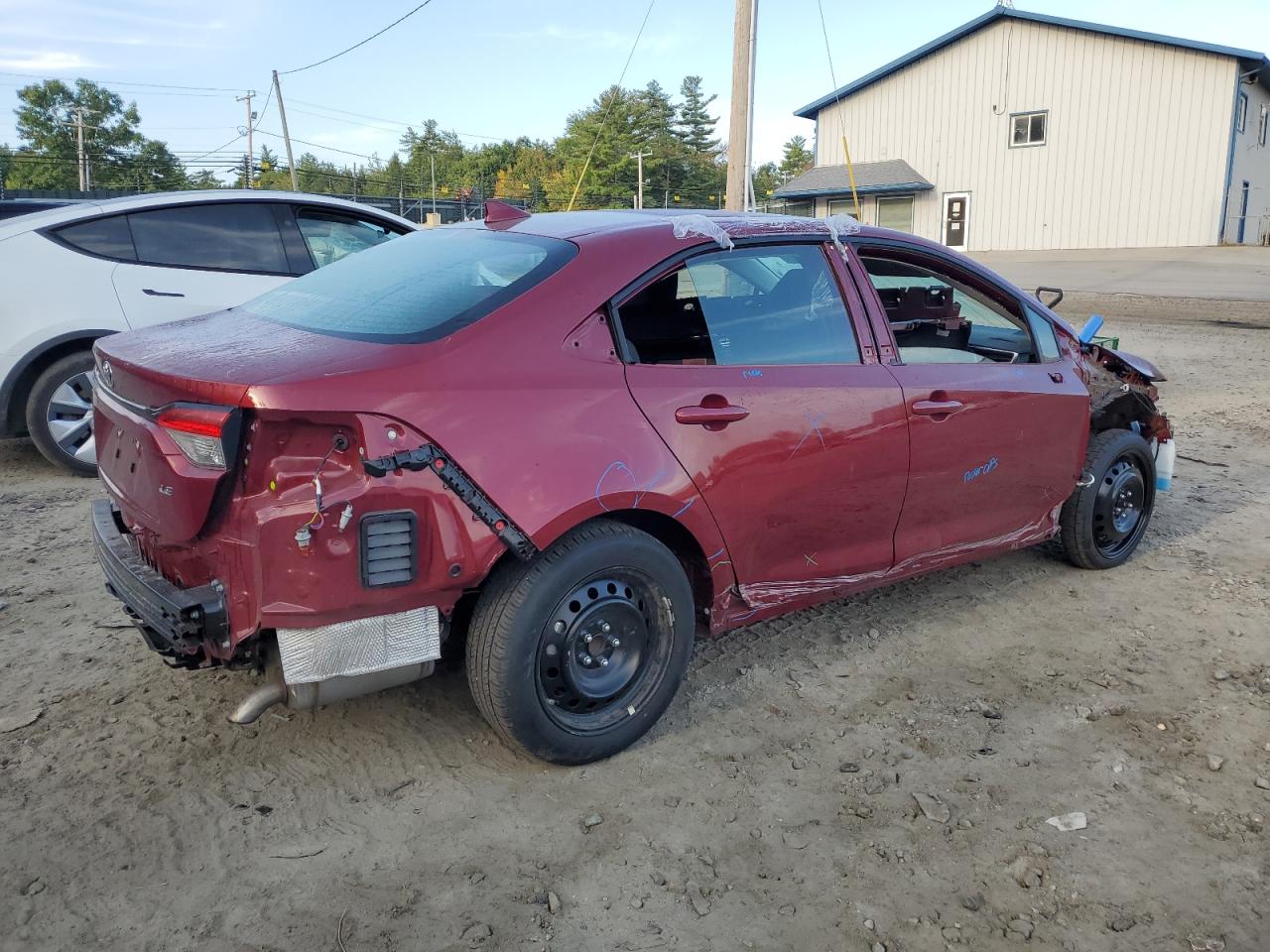 2022 TOYOTA COROLLA LE VIN:5YFEPMAE1NP382345