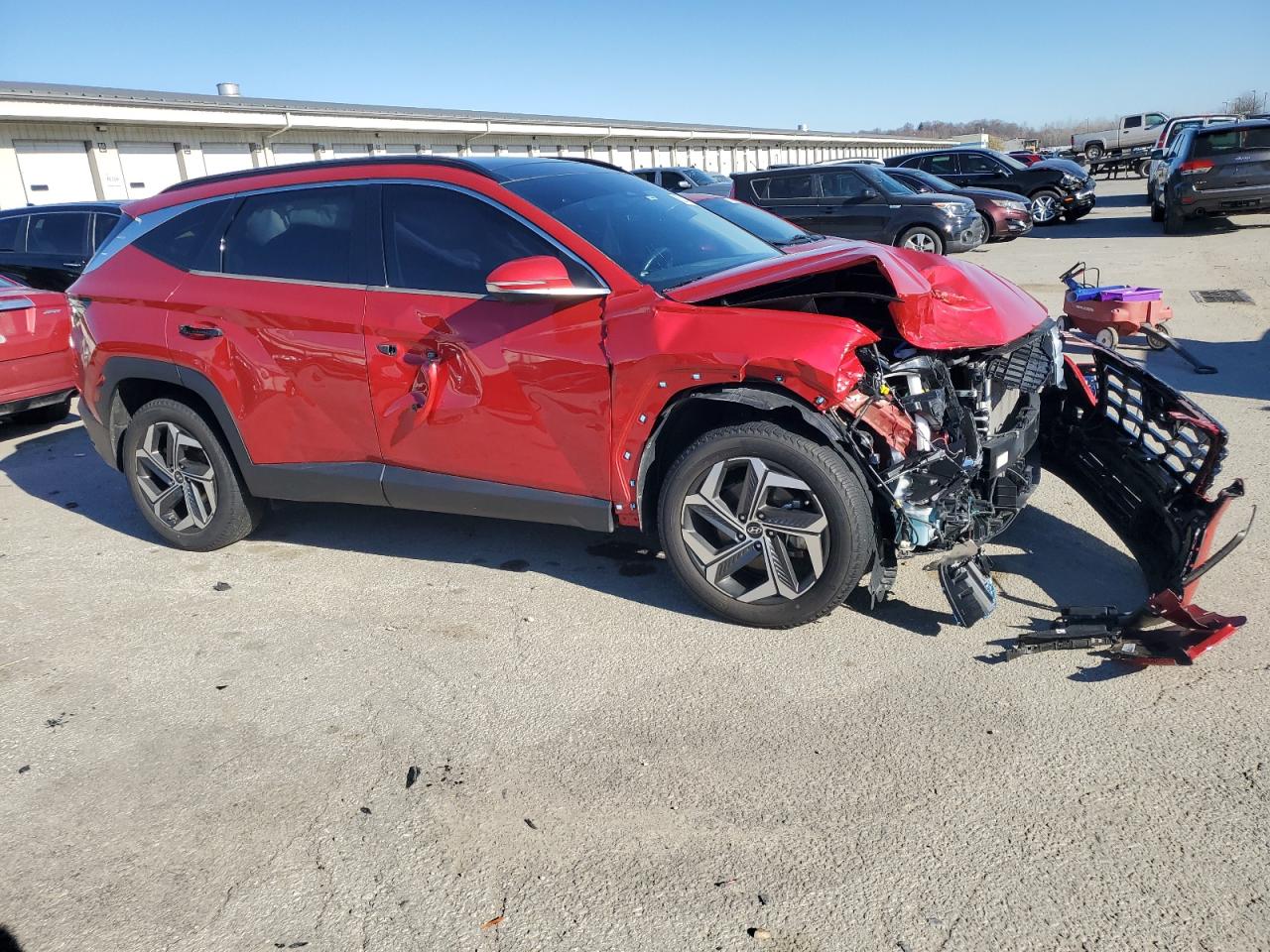 2022 HYUNDAI TUCSON LIMITED VIN:5NMJECAE5NH027221