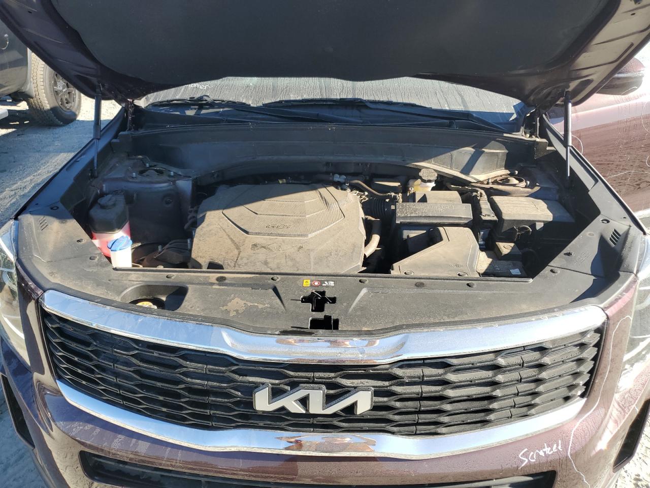 2022 KIA TELLURIDE LX VIN:5XYP24HC4NG315531
