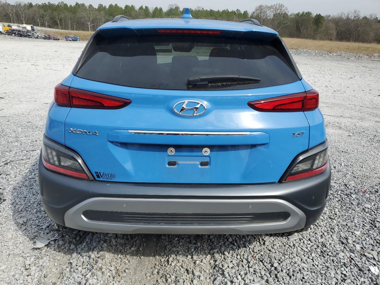2022 HYUNDAI KONA LIMITED VIN:KM8K53A32NU794399