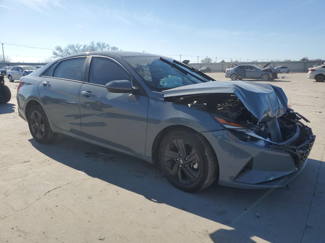 2022 HYUNDAI ELANTRA SEL VIN:KMHLS4AG1NU318828