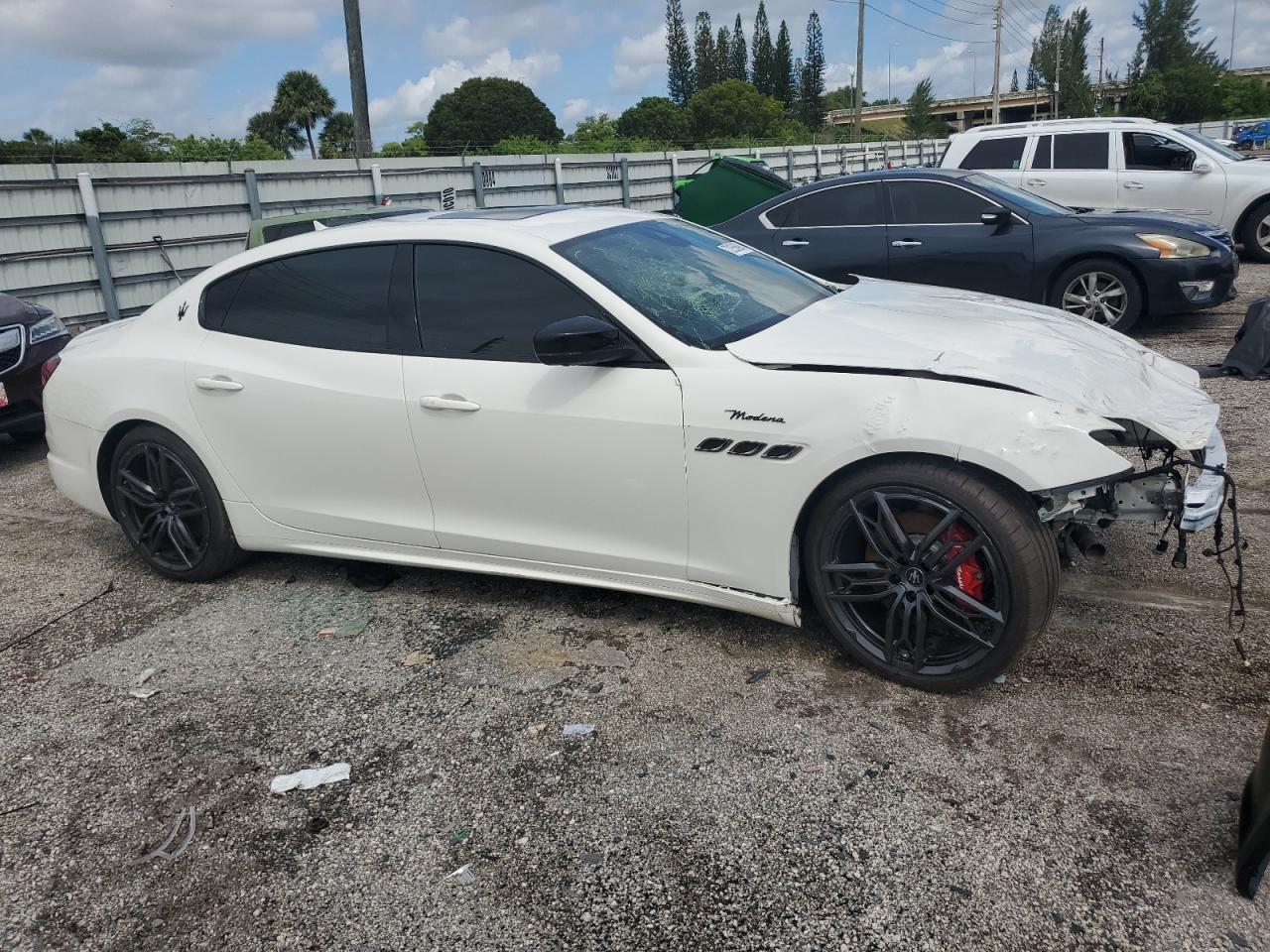 2022 MASERATI QUATTROPORTE MODENA VIN:ZAM56YPM7N1393097