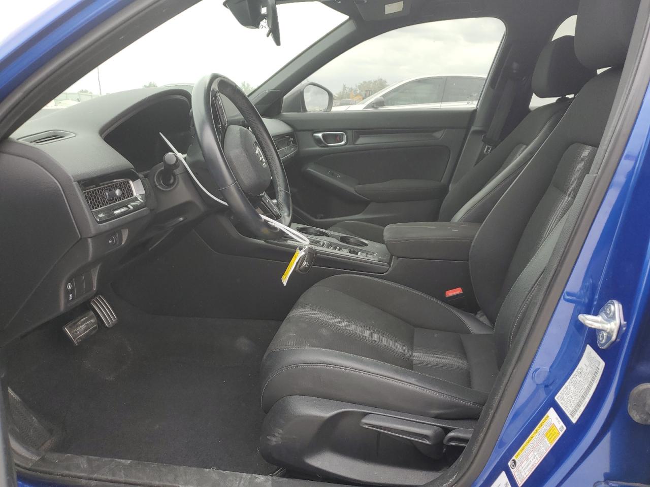 2022 HONDA CIVIC SPORT VIN:2HGFE2F55NH516188