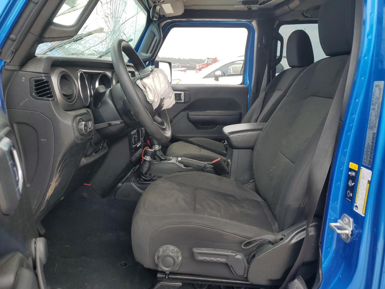 2022 JEEP WRANGLER UNLIMITED SPORT VIN:1C4HJXDN6NW232539