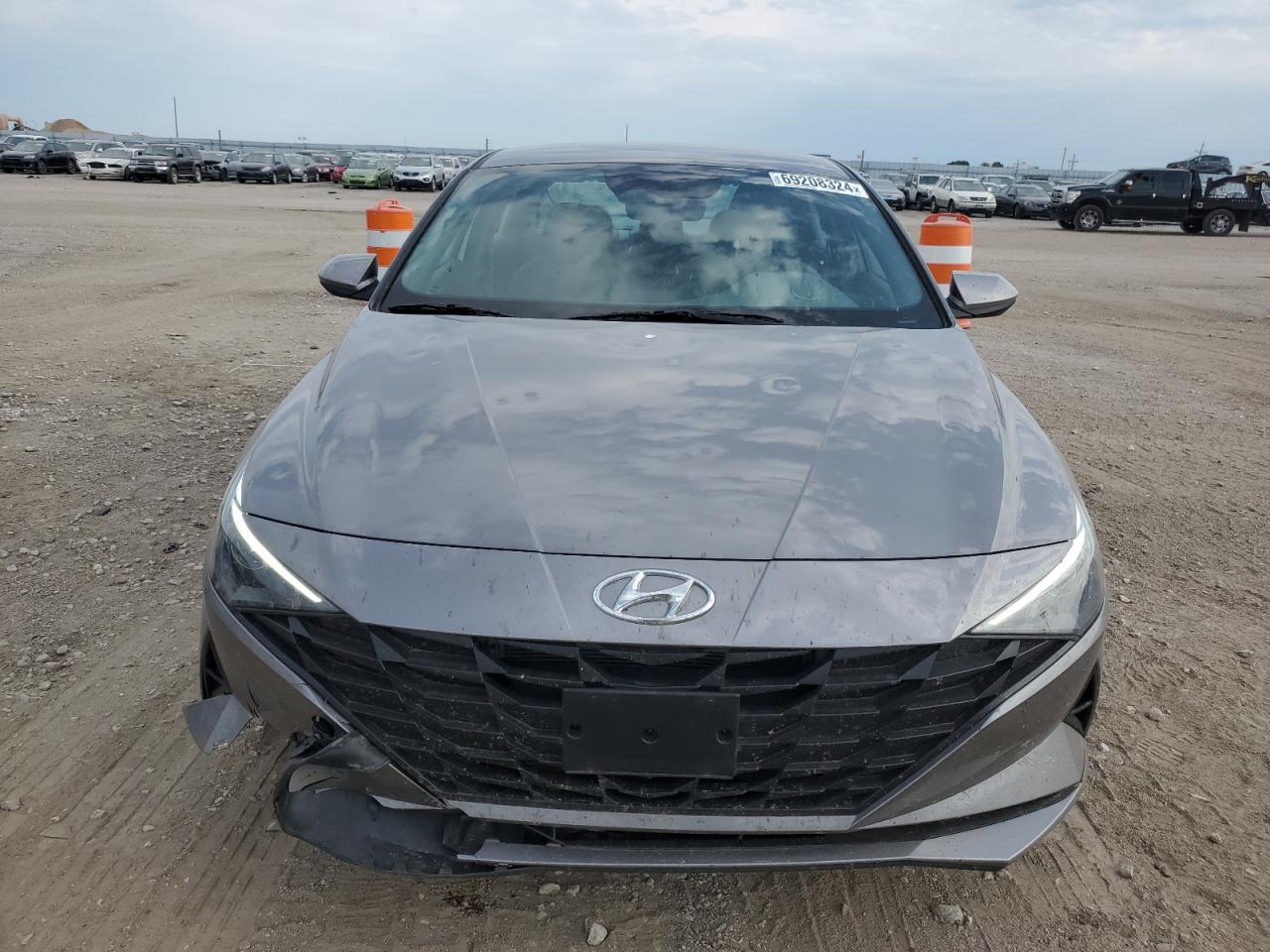 2023 HYUNDAI ELANTRA BLUE VIN:KMHLM4AJ3PU076178