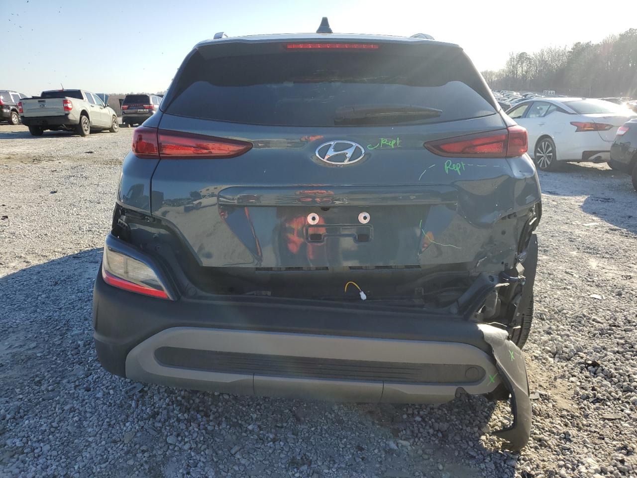 2022 HYUNDAI KONA SEL VIN:KM8K32AB0NU856163
