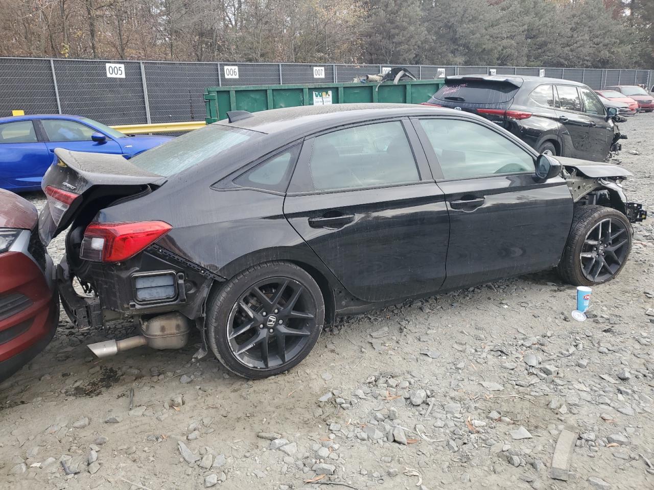 2023 HONDA CIVIC SPORT VIN:2HGFE2F52PH548678