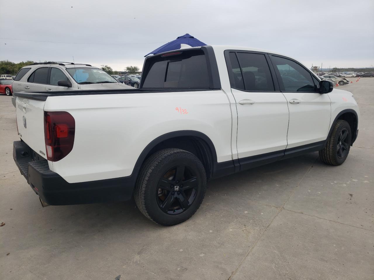 2022 HONDA RIDGELINE BLACK EDITION VIN:5FPYK3F89NB001496