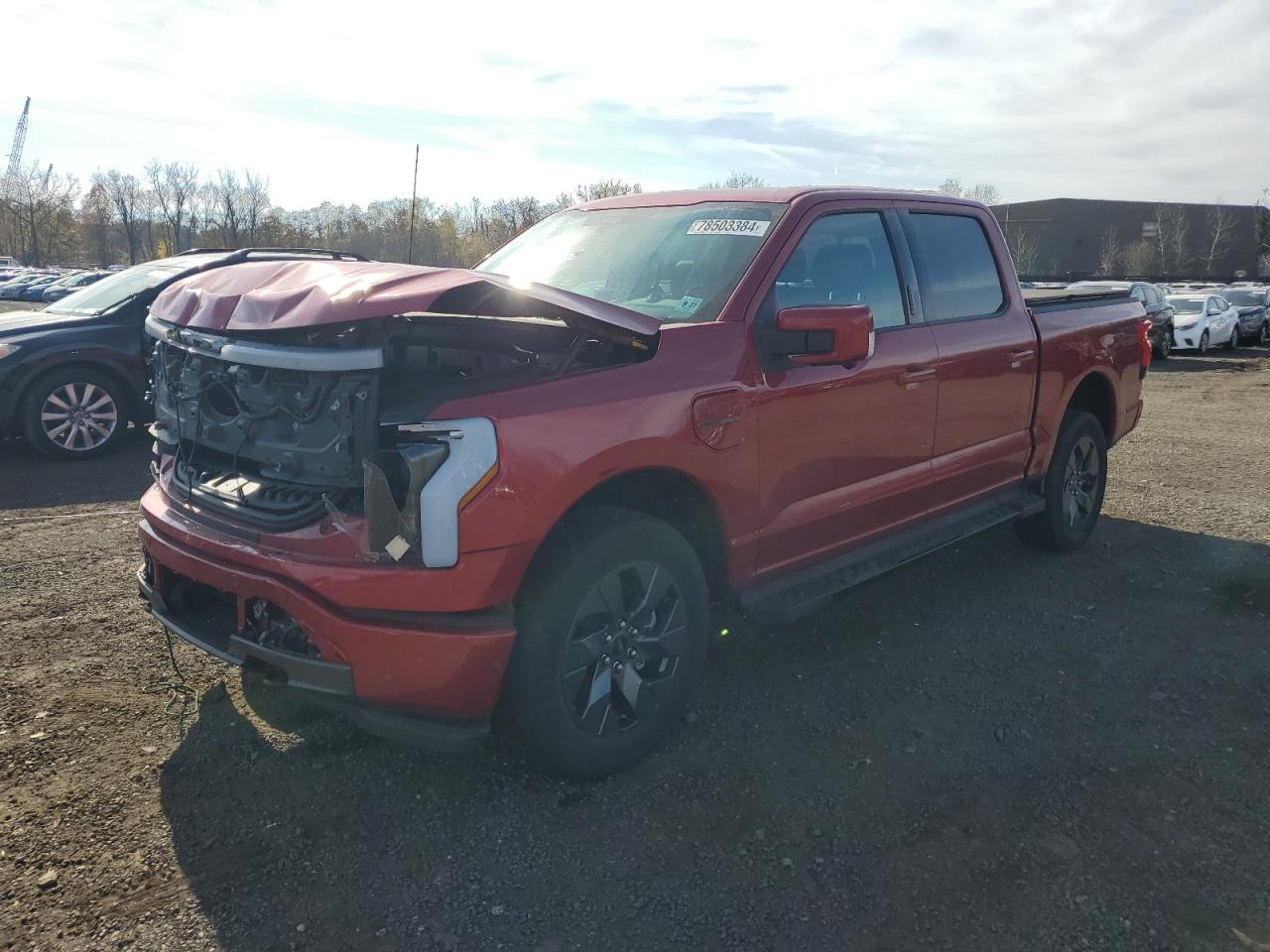 2022 FORD F150 LIGHTNING PRO VIN:1FTVW1EV1NWG11044