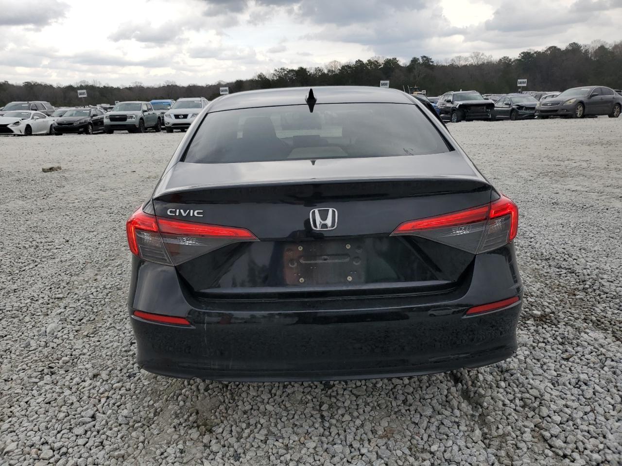 2022 HONDA CIVIC EX VIN:JHMFE1F70NX004424