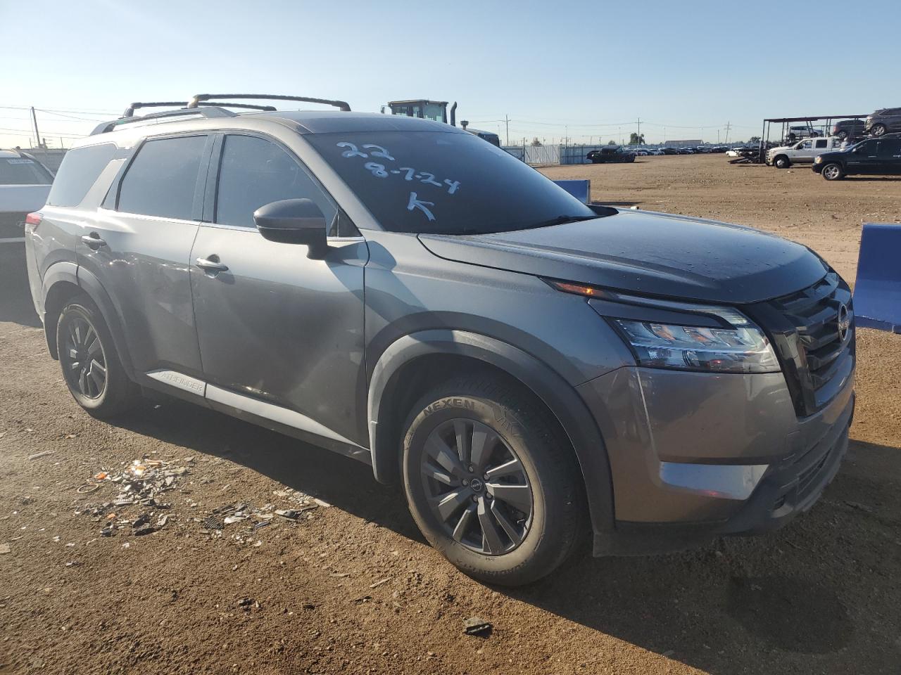 2022 NISSAN PATHFINDER SV VIN:5N1DR3BC6NC214556