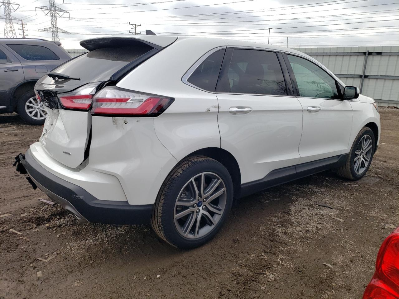 2022 FORD EDGE TITANIUM VIN:2FMPK4K94NBB17660