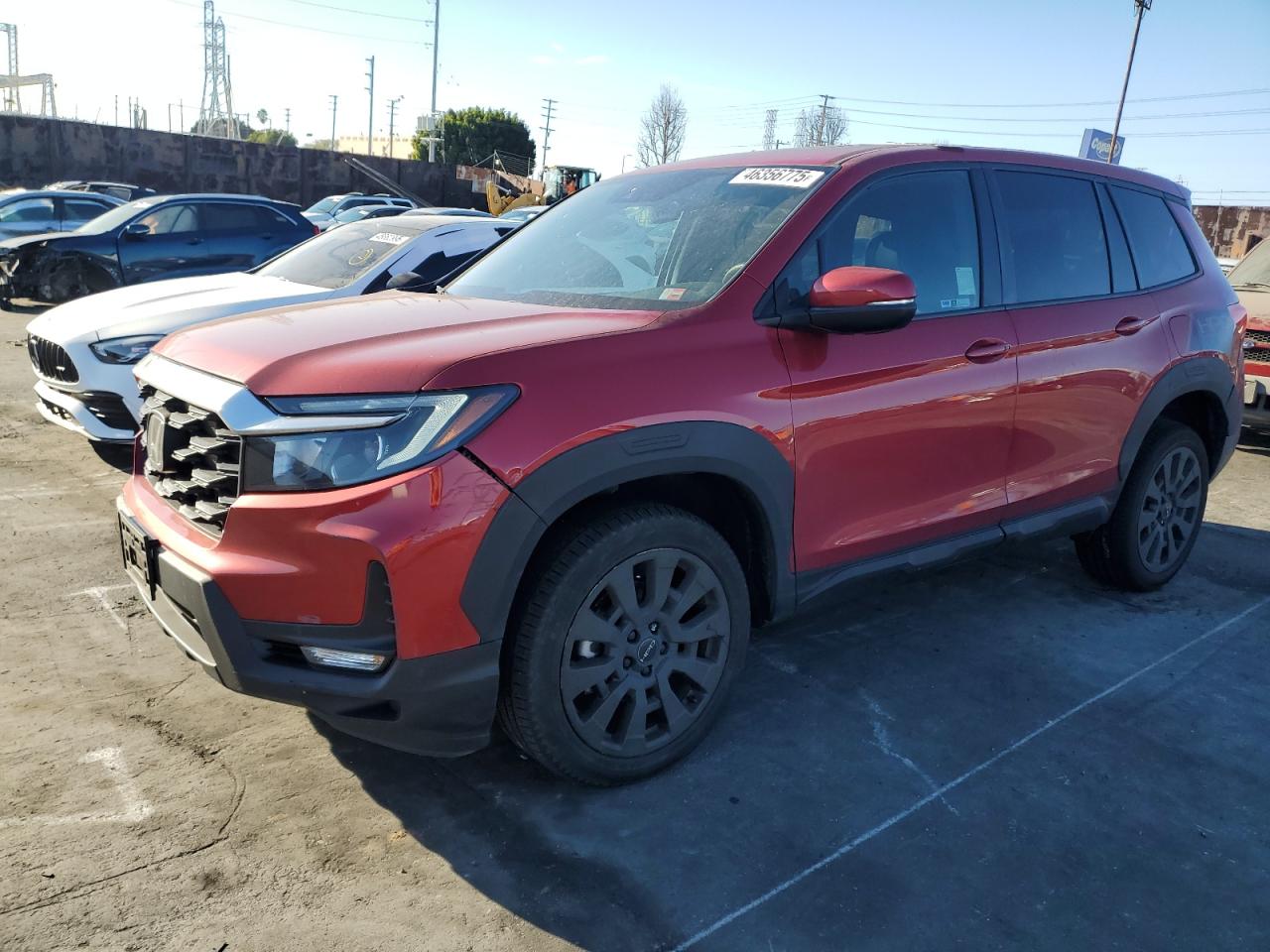 2023 HONDA PASSPORT EXL VIN:5FNYF8H54PB036057
