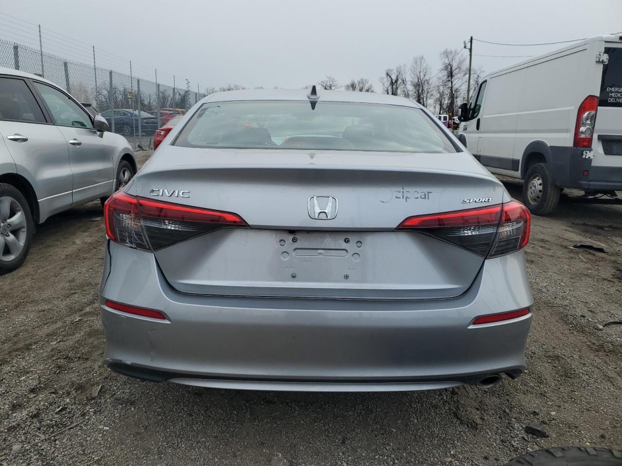 2022 HONDA CIVIC SPORT VIN:2HGFE2F51NH598856