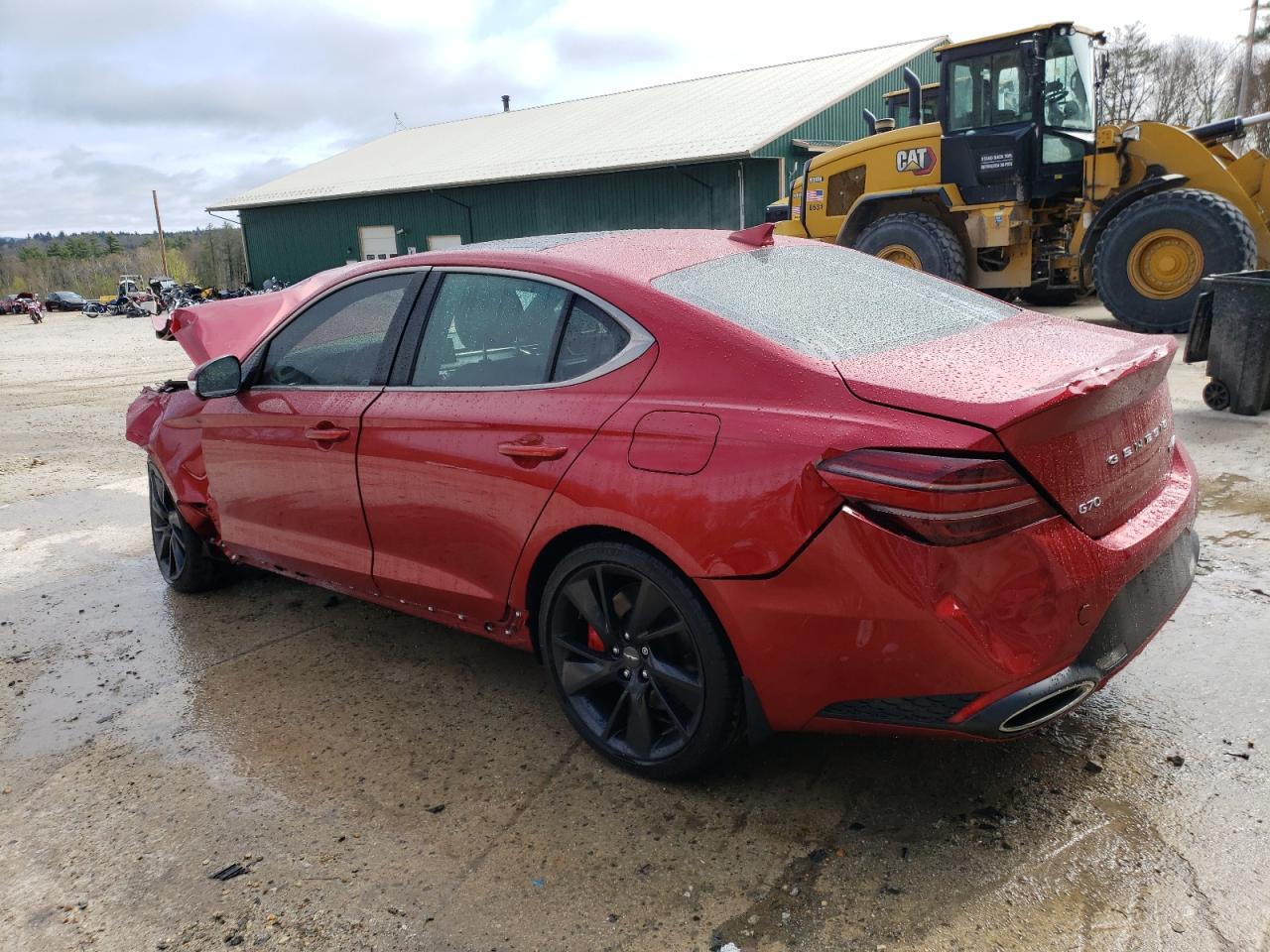 2023 GENESIS G70 BASE VIN:KMTG54TE7PU115634