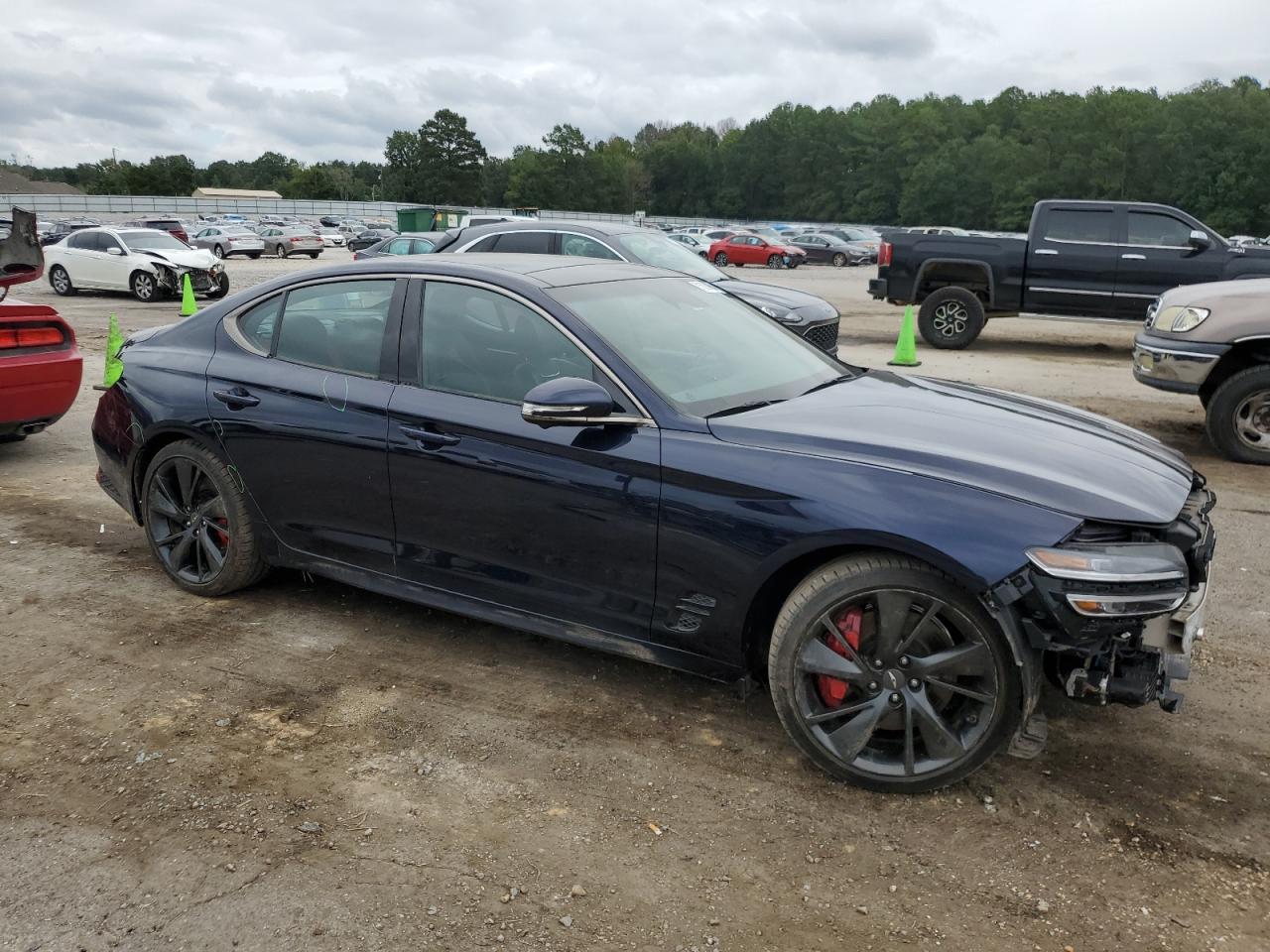 2023 GENESIS G70 BASE VIN:KMTG54TE7PU113169