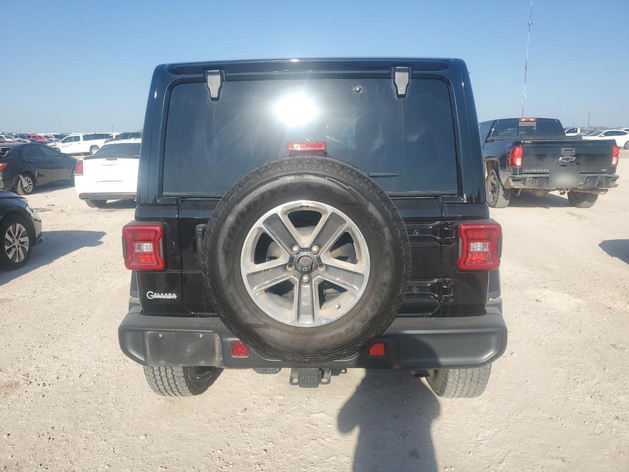 2022 JEEP WRANGLER UNLIMITED SAHARA VIN:1C4HJXEG9NW254745